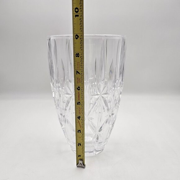 Marquis By Waterford Crystal Glass Flower Vase Table Centerpiece 8.25 in - Picture 8 of 11